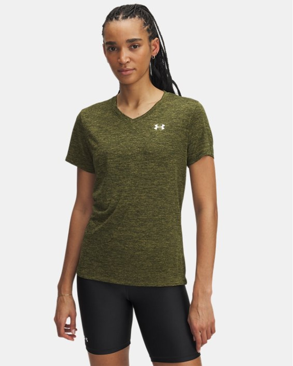 Under Armour Women's Tech Twist V-Neck Short Sleeve
