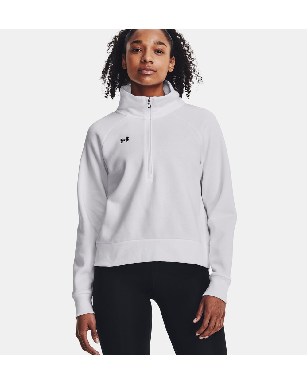 Women's UA Rival Fleece 1/2 Zip