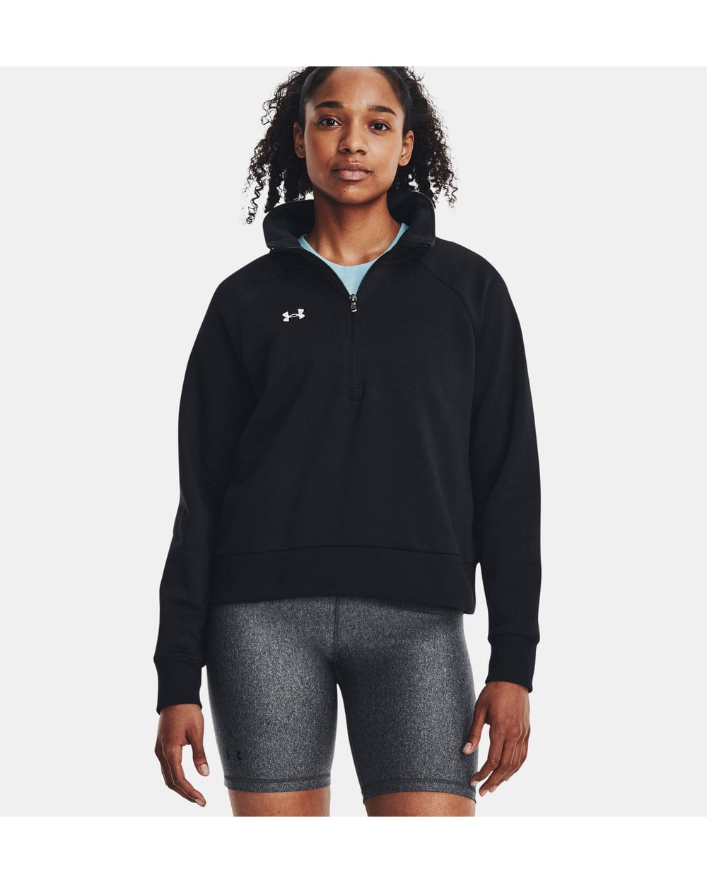 Women's UA Rival Fleece 1/2 Zip