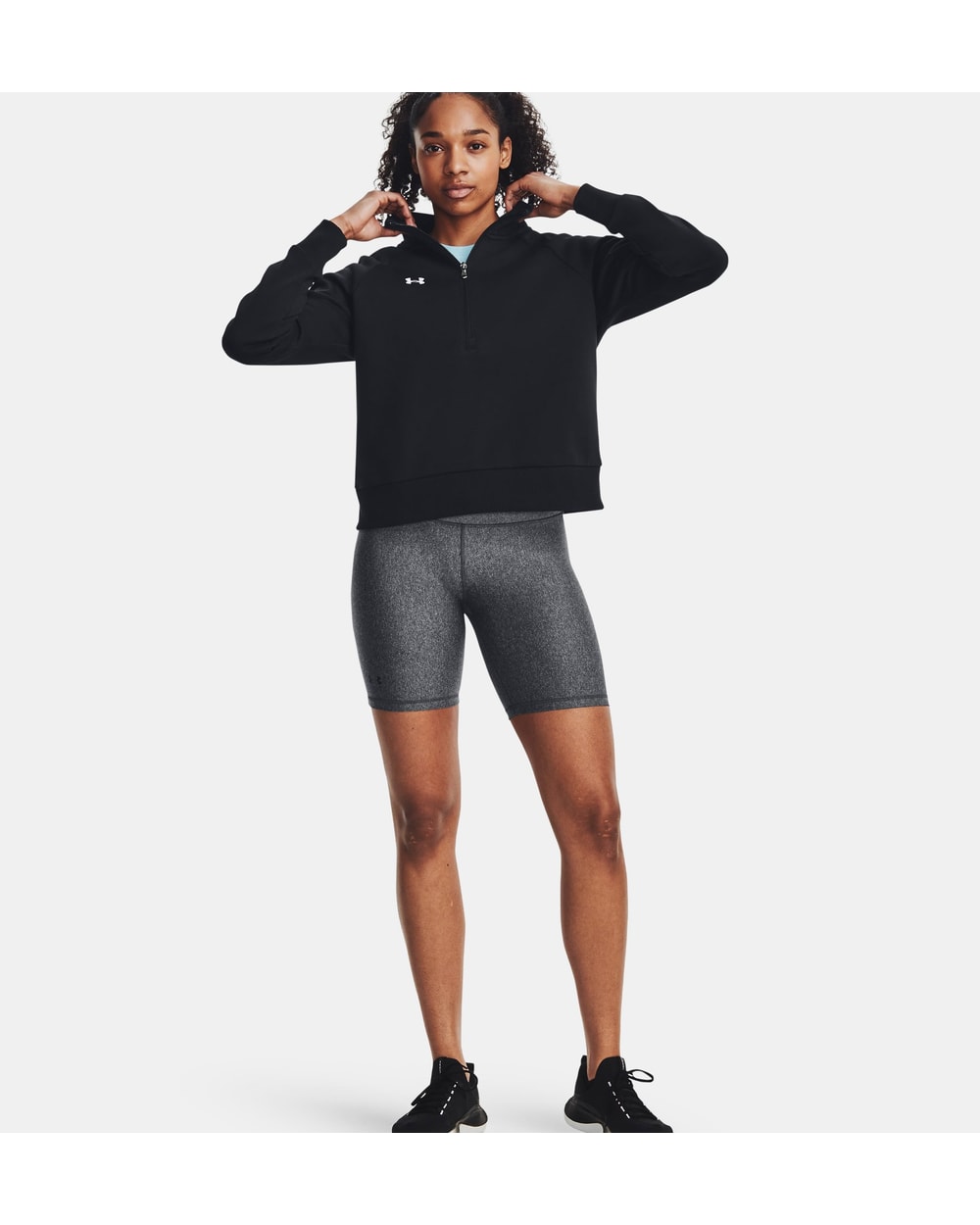 Women's UA Rival Fleece 1/2 Zip