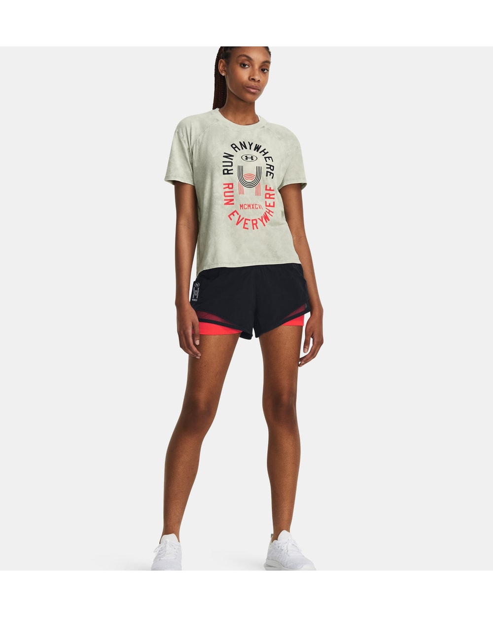 Women's UA Run Everywhere Graphic Short Sleeve