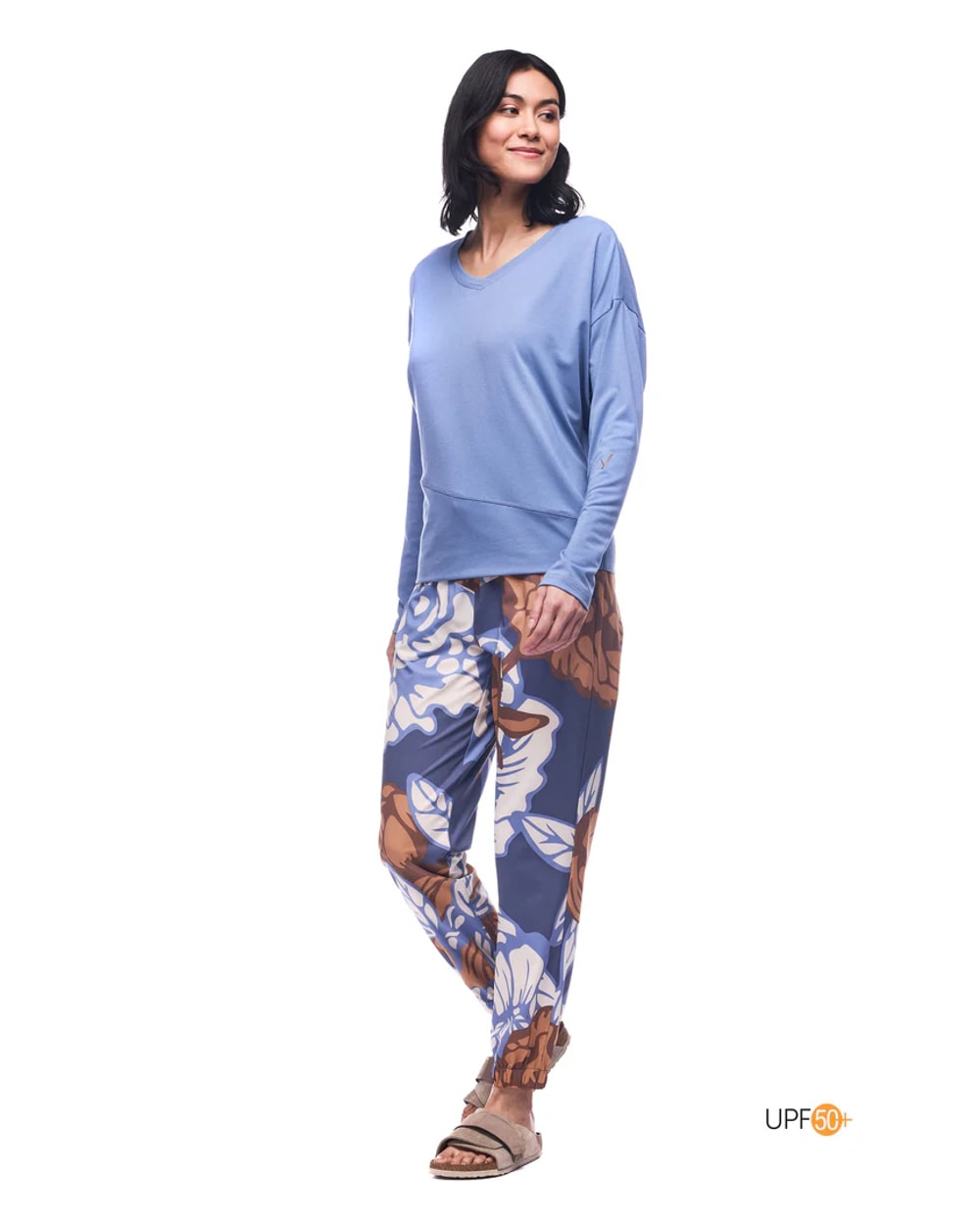Indyeva Women's Veloz Long Sleeve V-Neck
