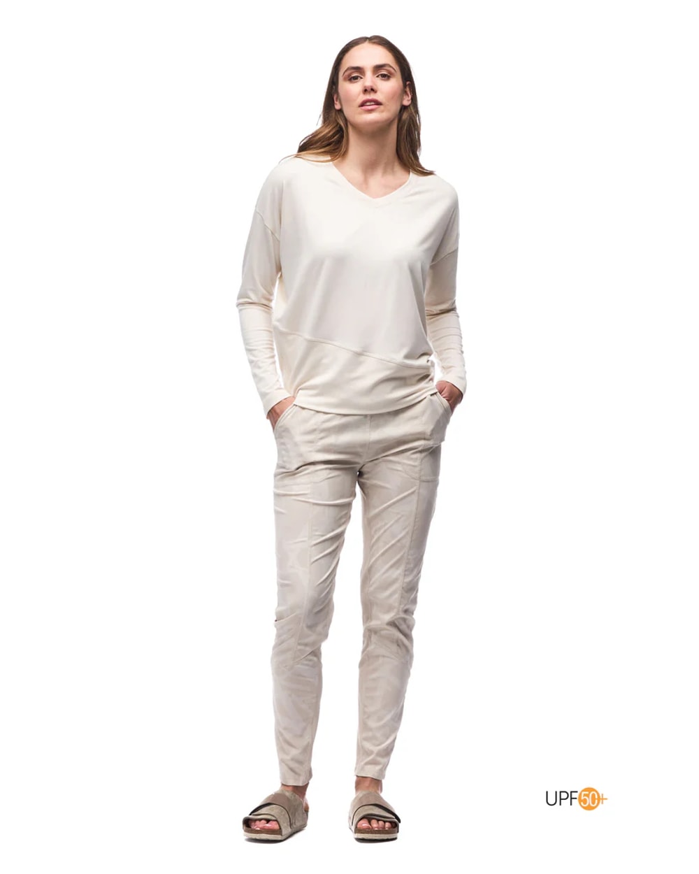 Women's Veloz Long Sleeve V-Neck
