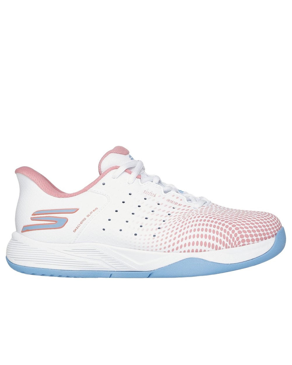 Skechers Viper Court Reload White/Light Blue