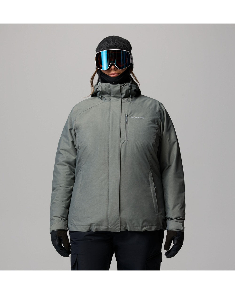 Columbia Women's Whirlibird Jacket - Plus Size - Sedona Sage - front