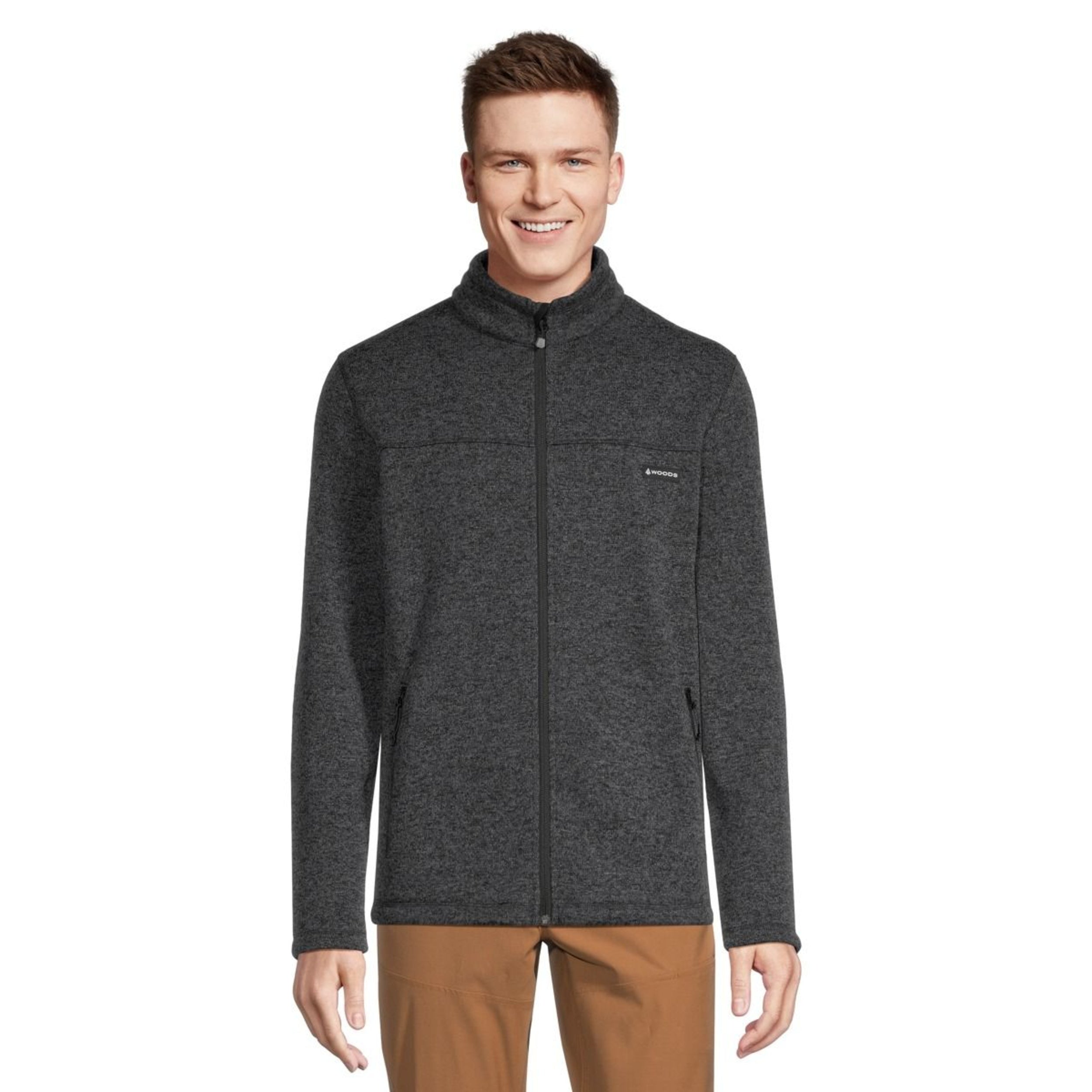 Woods Men's Matier Full Zip Fleece Top