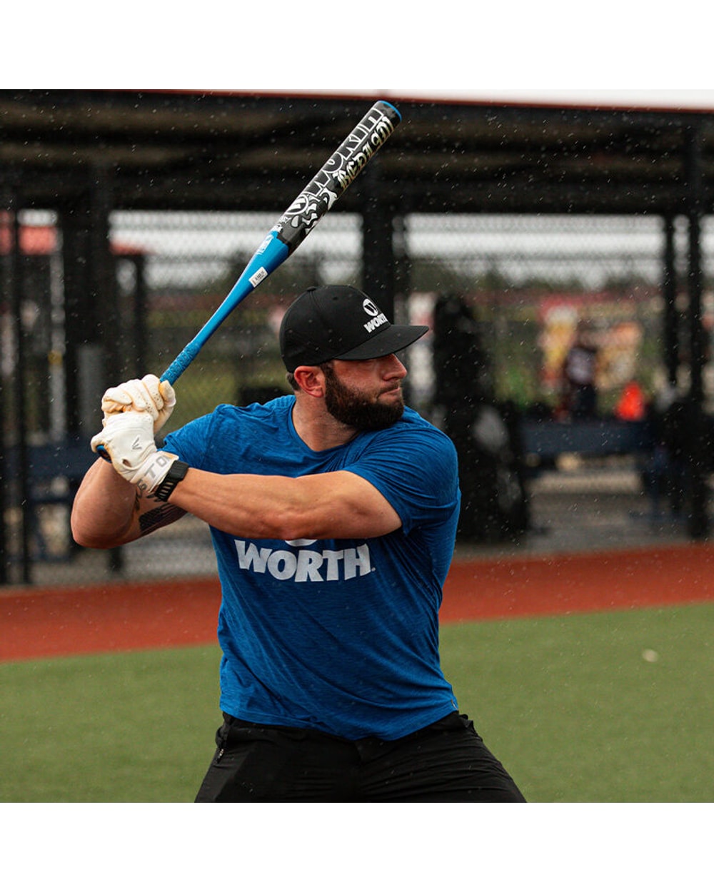 Worth 2025 Bedlam Phil Matte Signature Model 1-Piece 12.75" XL USSSA Bat