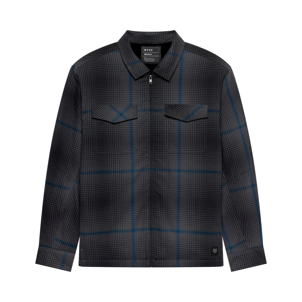 Fox Men's Survivalist Fire Sasquatch Long Sleeve Shirt - Dark Shadow