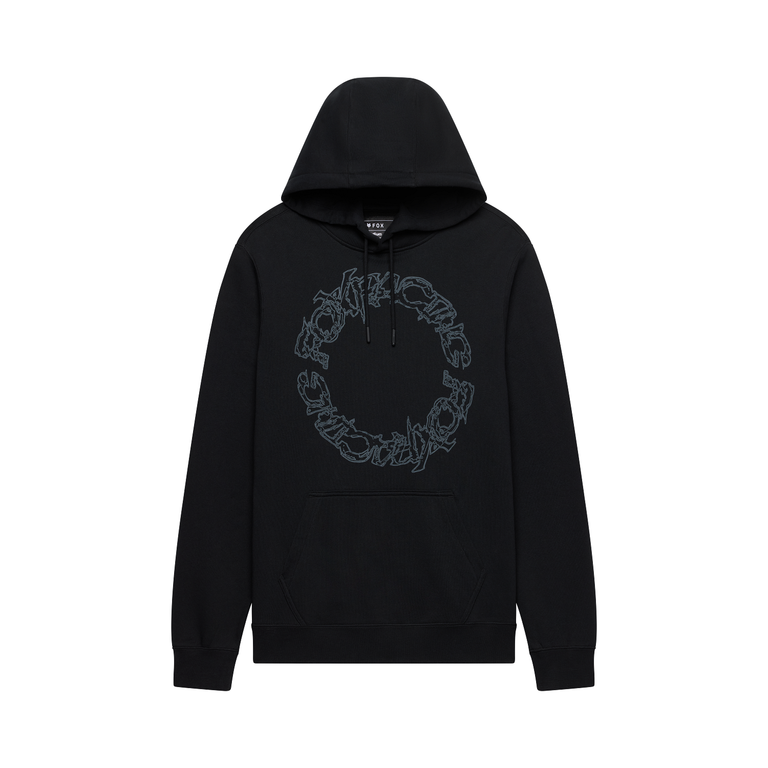 Fox Men's Slowburn Fleece Pullover Hoodie - Black