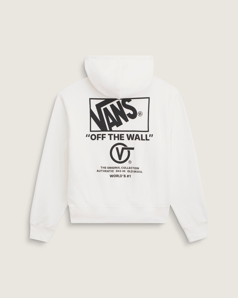 Vans Stacked Hi Pullover Hoodie - Egret back