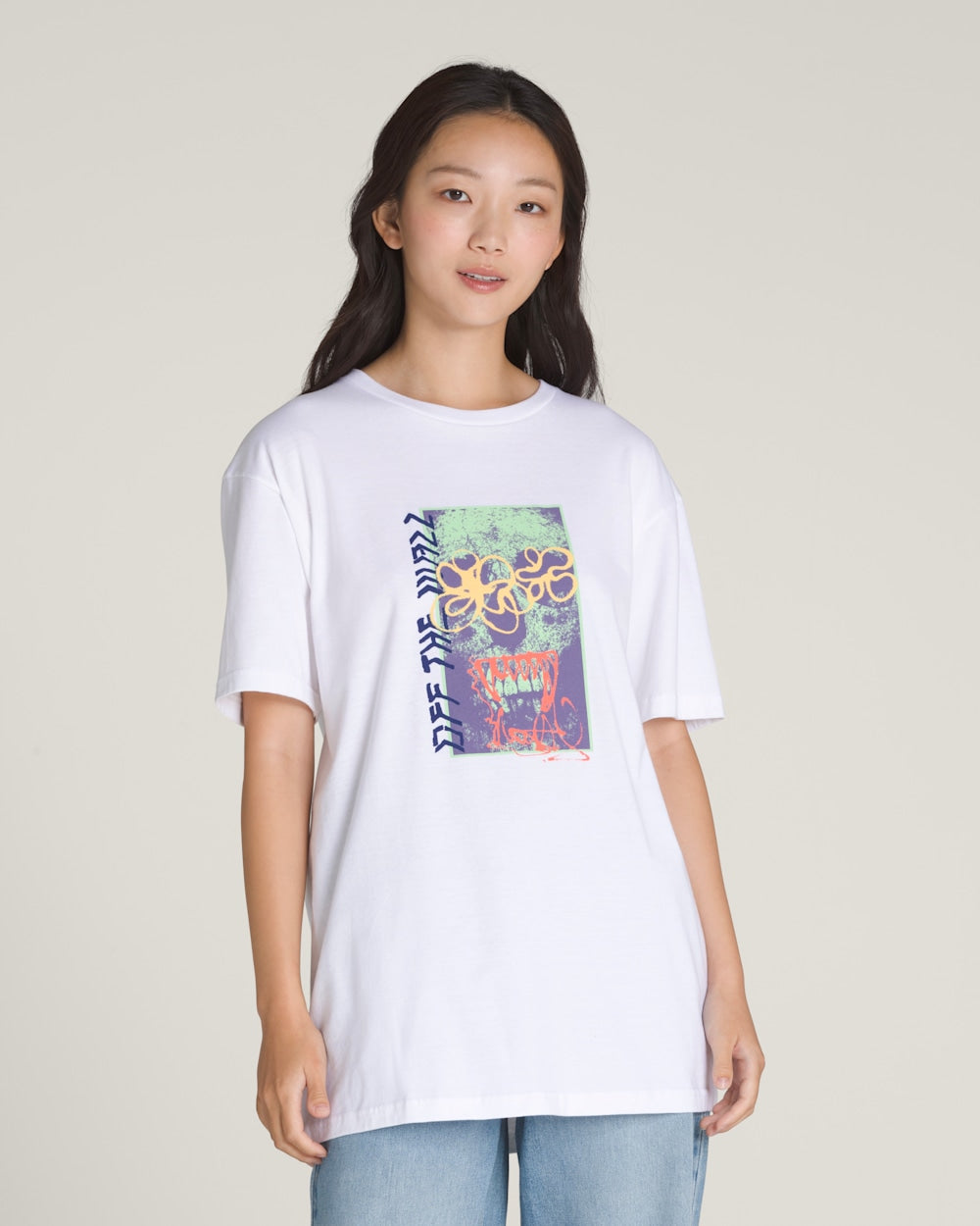 Vans Men's Spray Layer Short Sleeve Shirt - White back
