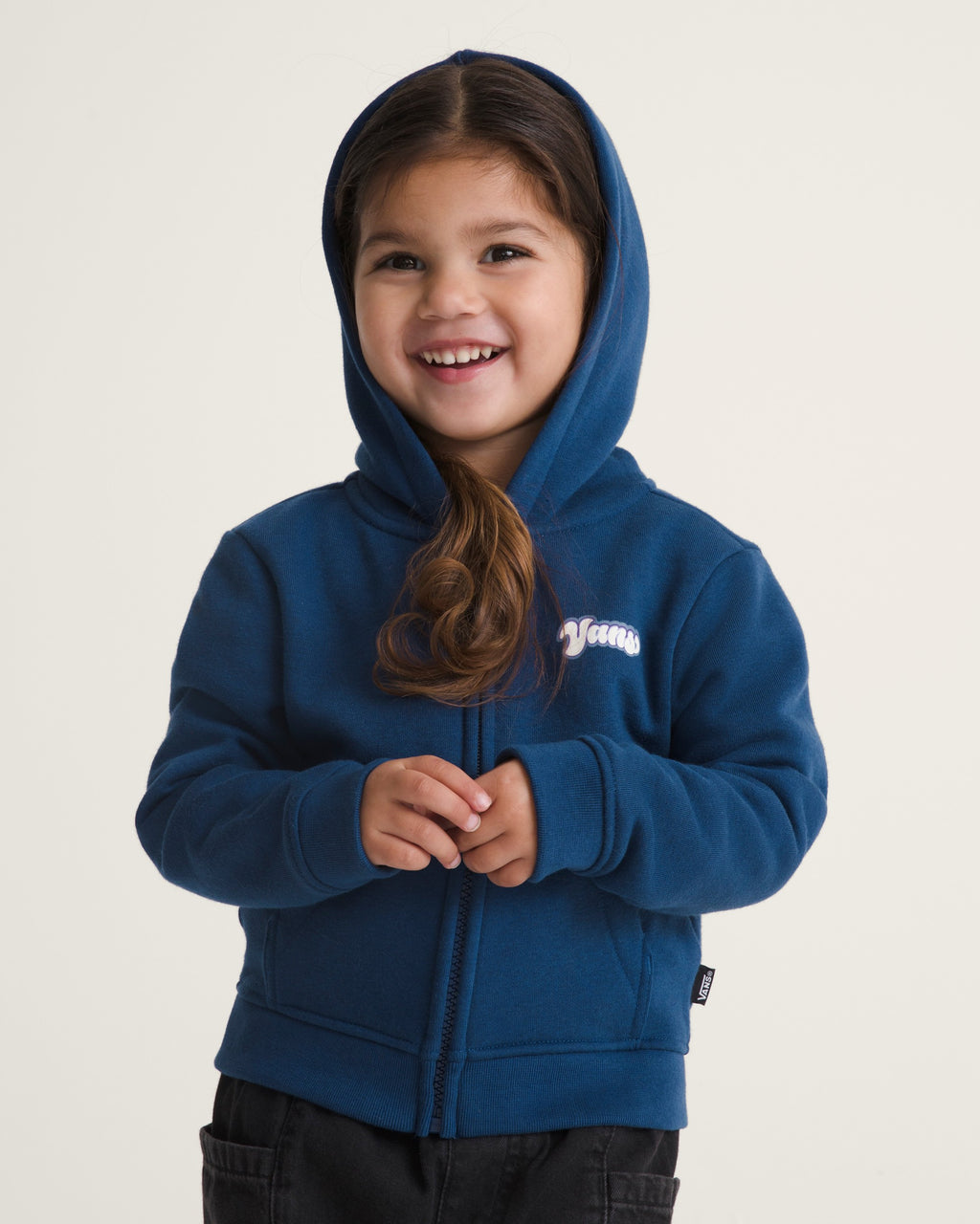 Vans Youth Sundip Zip Hoodie front on model