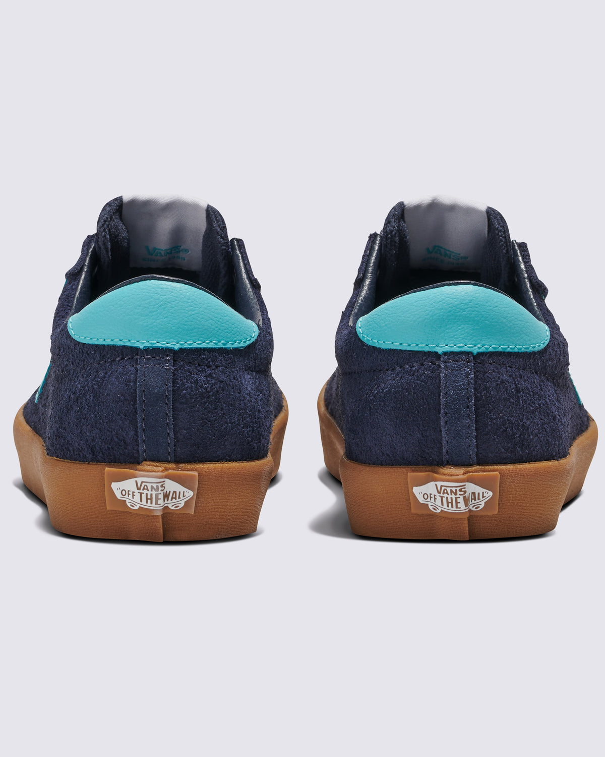 Vans Men's Sport Low Shoes - Gum Multi Blue, back view