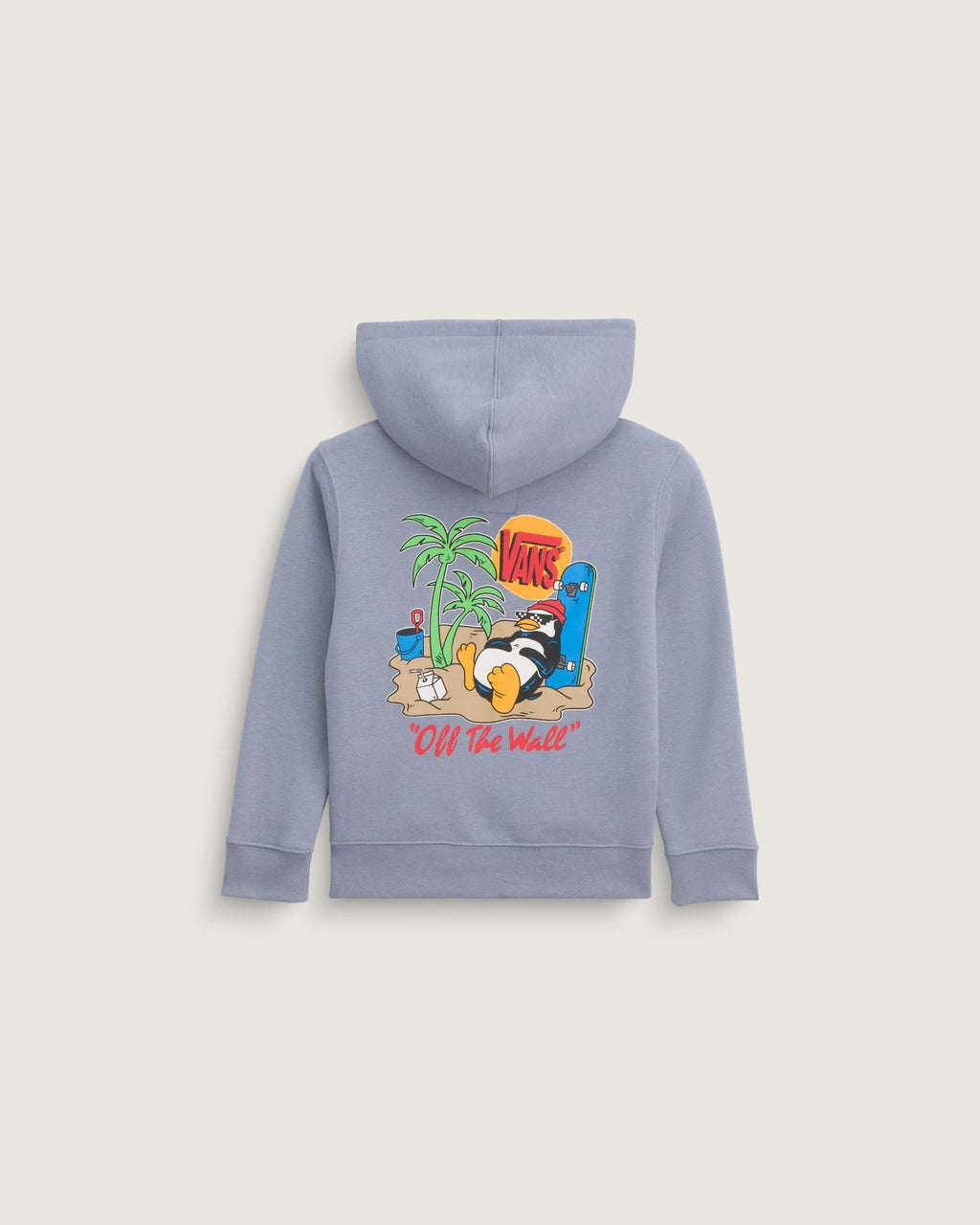 Vans Youth Yolo Penguin Zip Hoodie back graphic