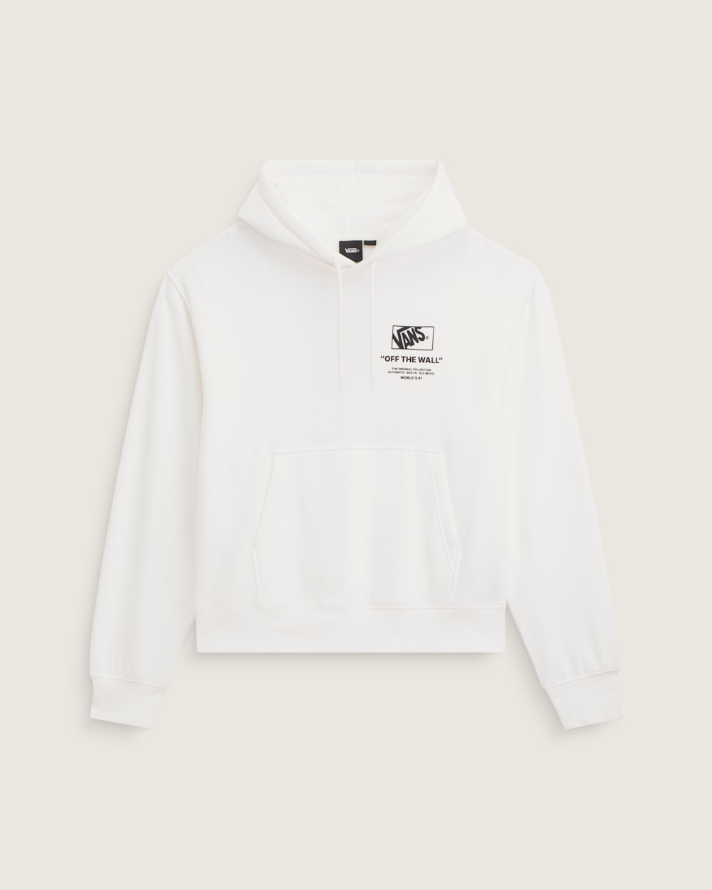 Vans Stacked Hi Pullover Hoodie - Egret front