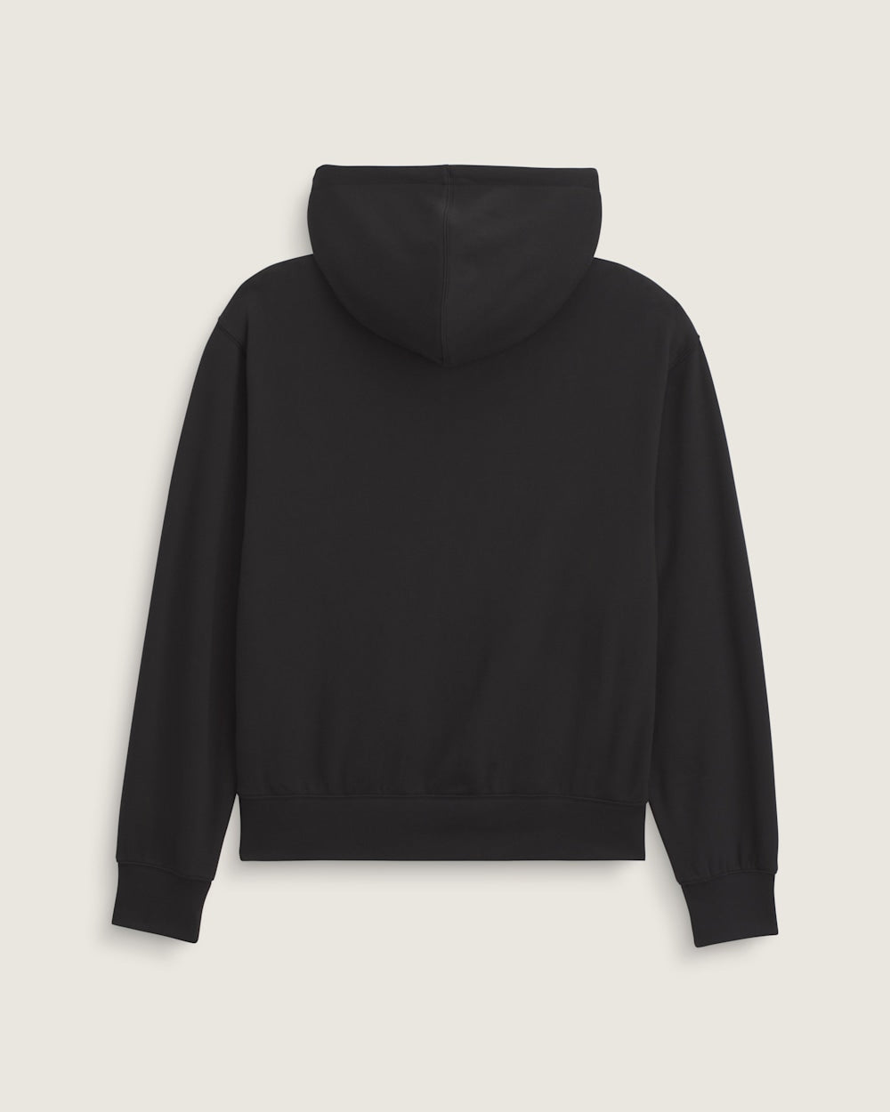 Vans Men's Stretch Logo Full Zip Hoodie - Black/White back
