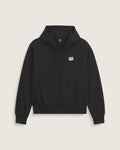 Vans Men's Stretch Logo Full Zip Hoodie - Black/White front