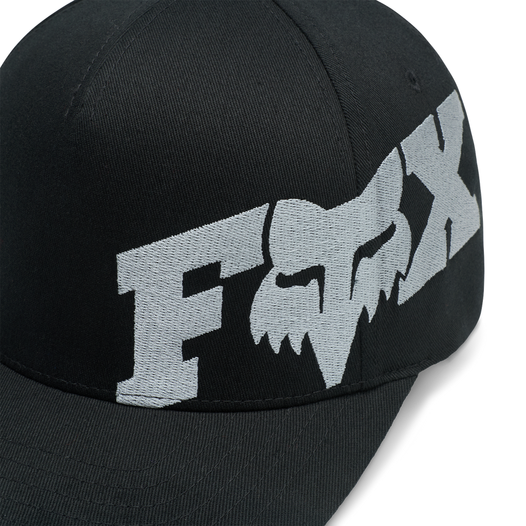 Fox F Head X Flexfit Hat - Black - detail