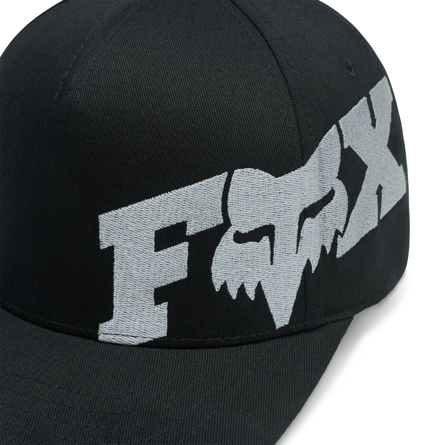 Fox F Head X Flexfit Hat - Black - detail