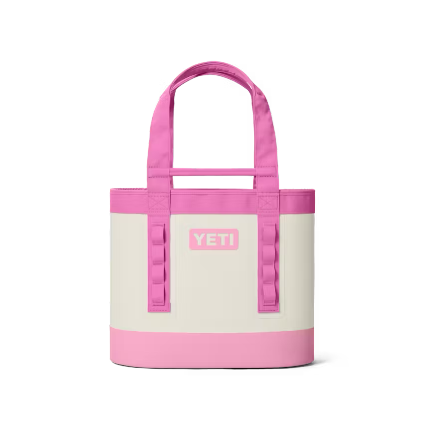 Yeti Camino 35 Carryall Tote Bag - Aspen/Wildflower/Power Pink - front