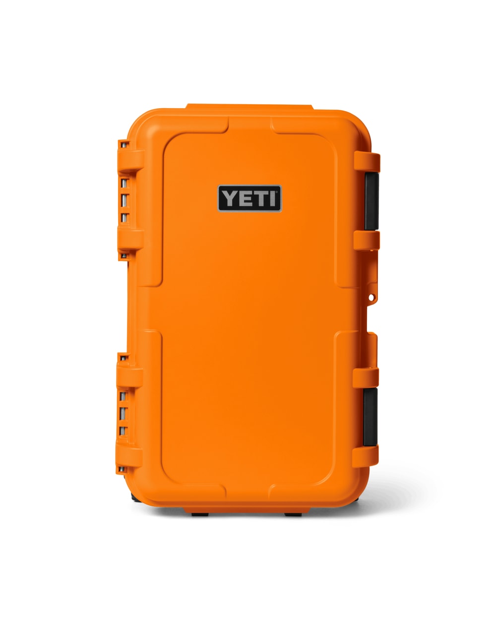 Yeti LoadOut GoBox 28 Wheeled Gear Case - King Crab Orange, front