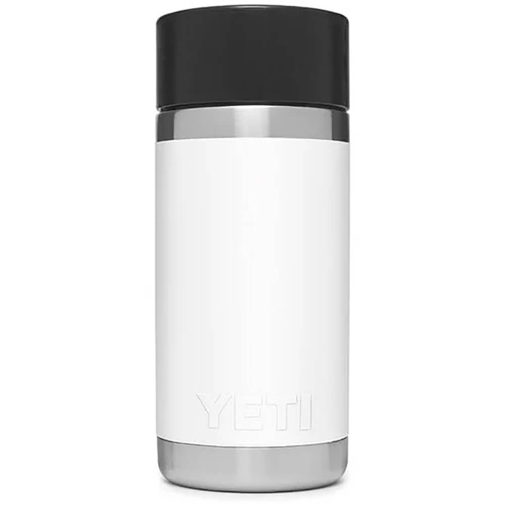 Yeti Rambler 12oz Bottle with Hotshot Cap - White