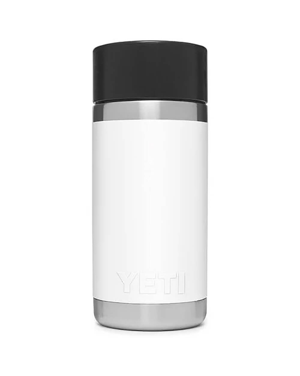 Yeti Rambler 12oz Bottle with Hotshot Cap - White