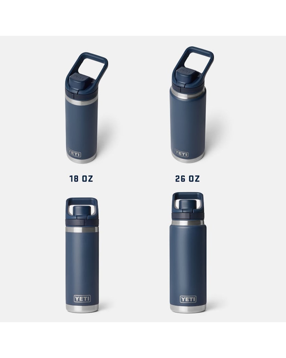 Yeti Rambler 18oz Water Bottle With Flip Chug Cap