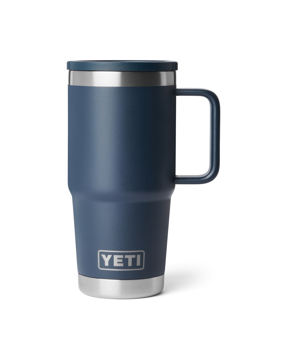 Yeti Rambler 20oz Travel Mug 2.0 With Stronghold Lid - Navy, front view