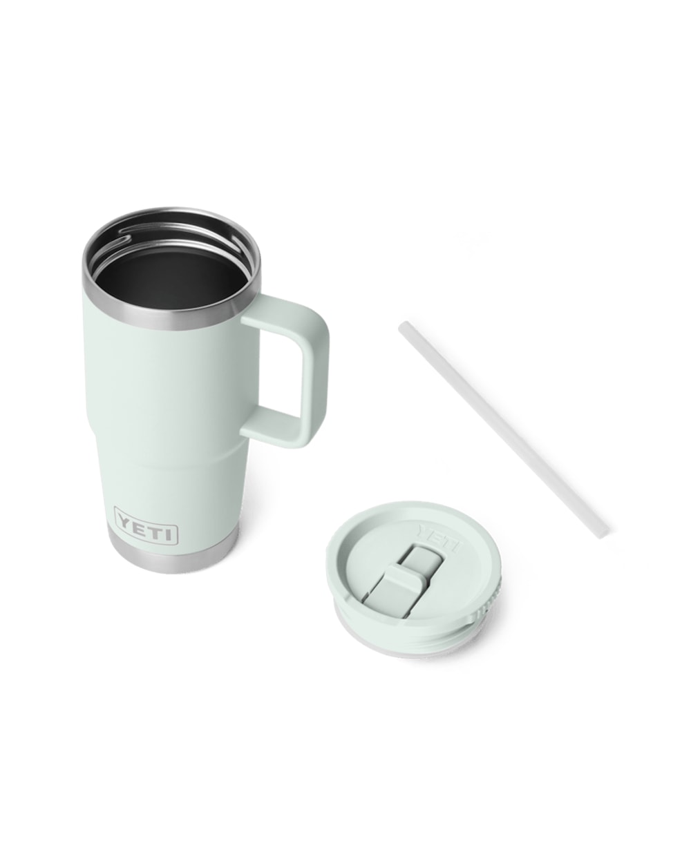 Yeti Rambler 20oz Travel Straw Mug With Colour-matched Straw Lid