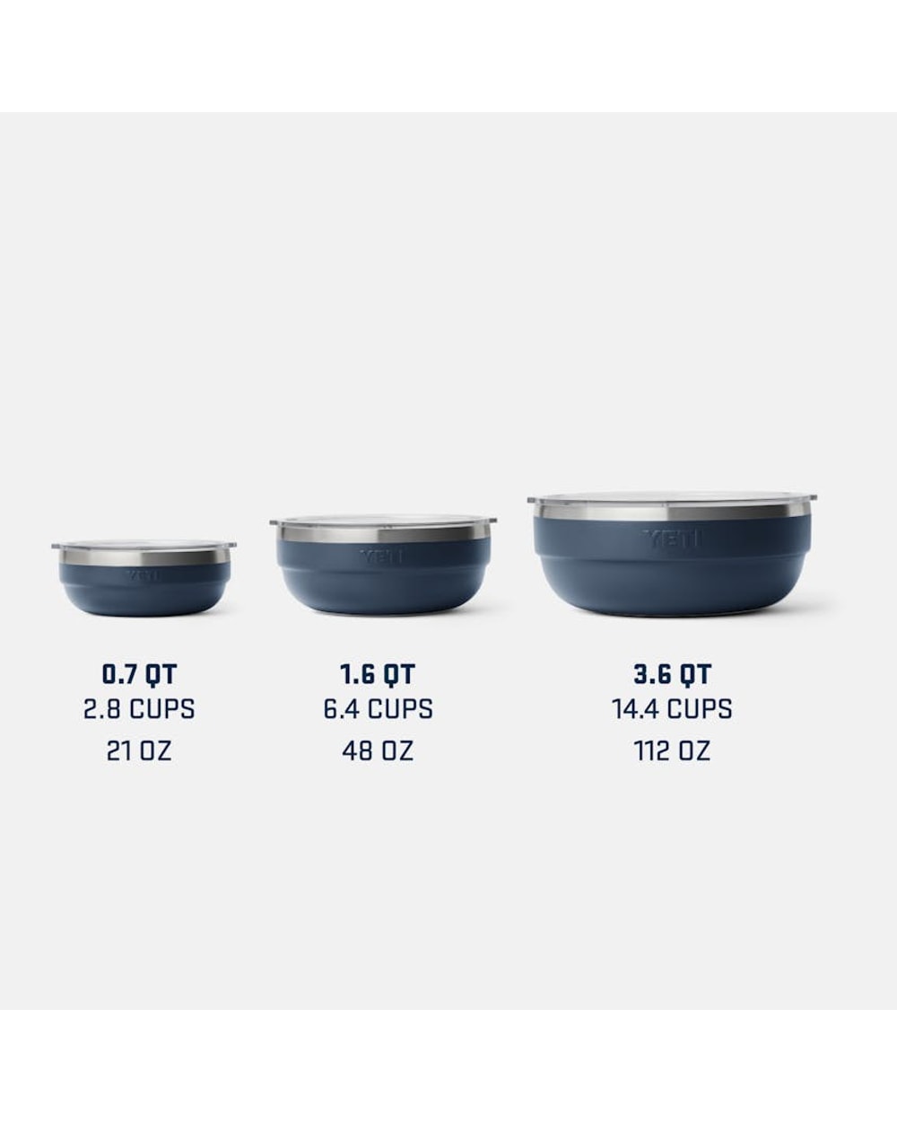 Yeti Rambler 3.6 Qt Insulated Low Bowl