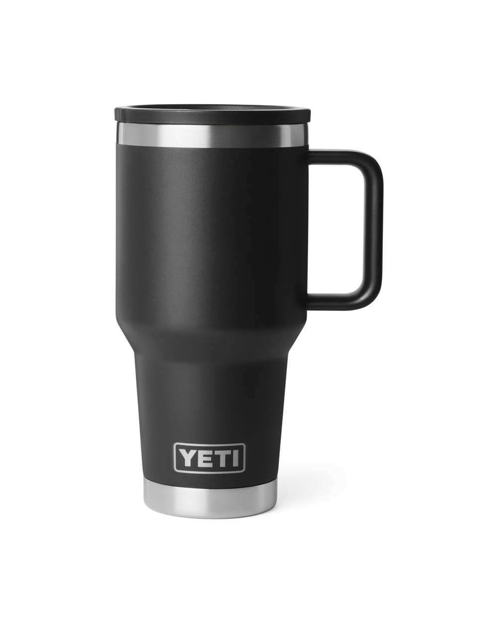 Yeti Rambler 30oz Travel Mug 2.0 With Stronghold Lid - Black, front view