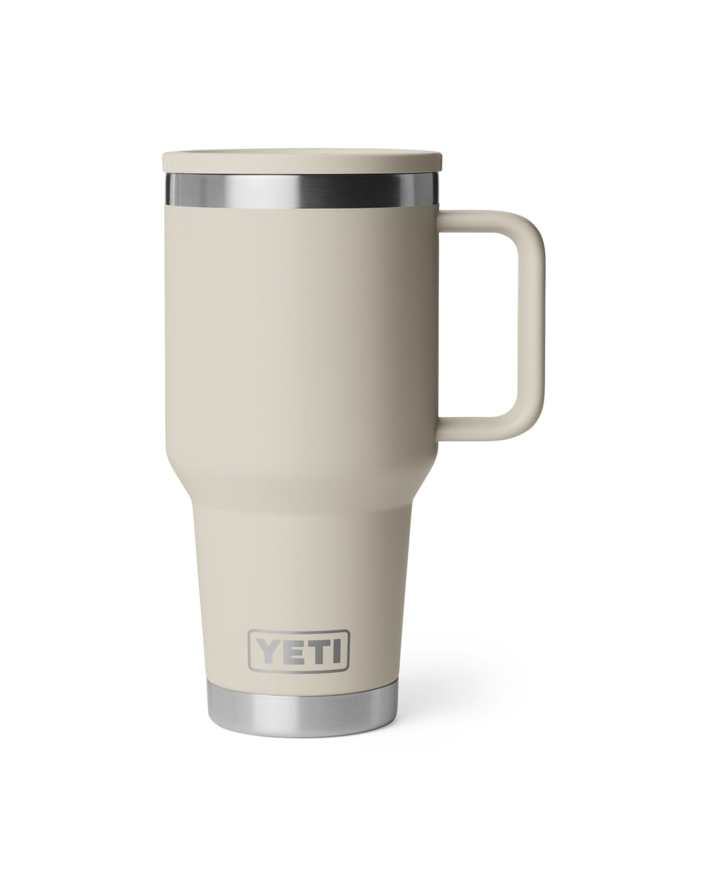 Yeti Rambler 30oz Travel Mug 2.0 With Stronghold Lid - Cape Taupe, front view