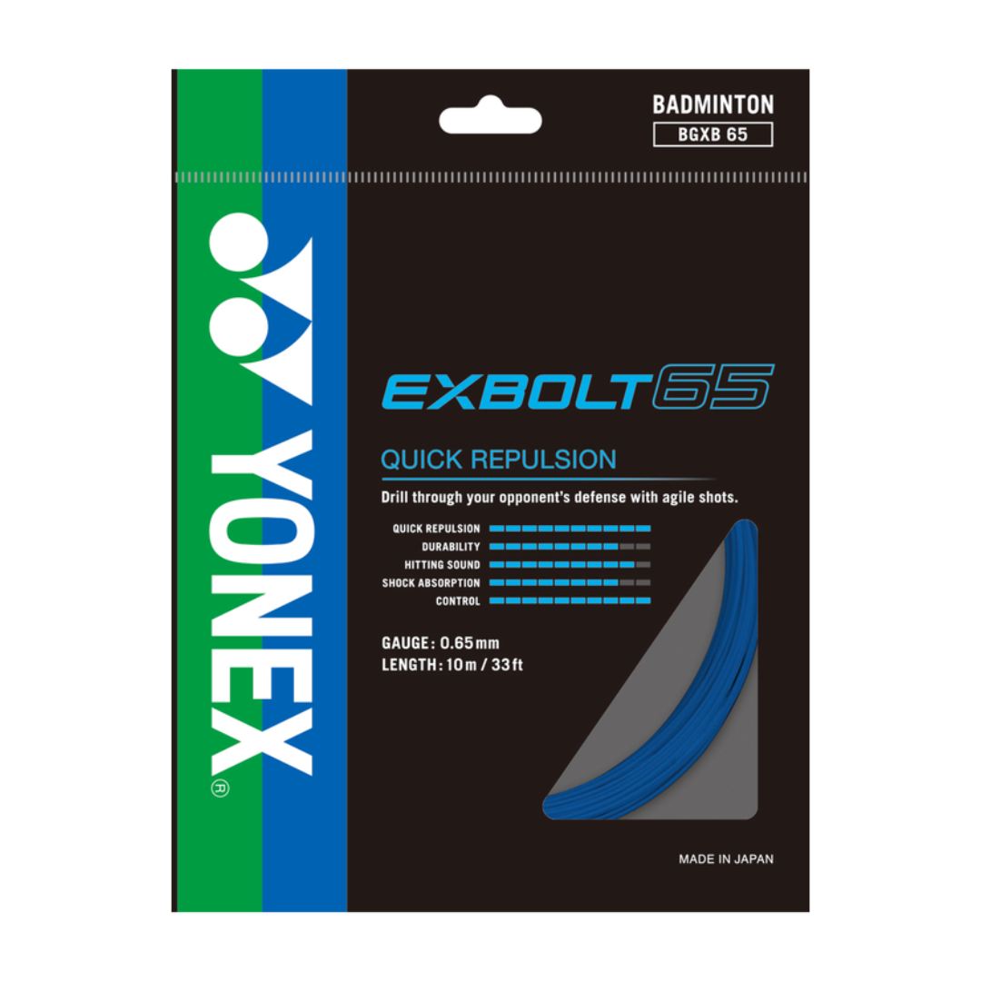 Yonex Exbolt 65 10m Badminton String - BLUE