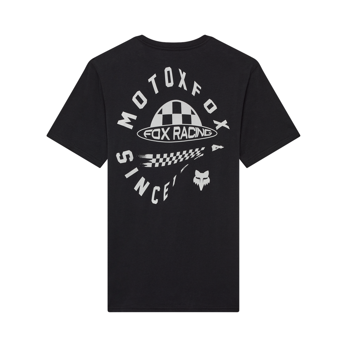 Fox Men's Planet Moto Premium Tee - Black - Back
