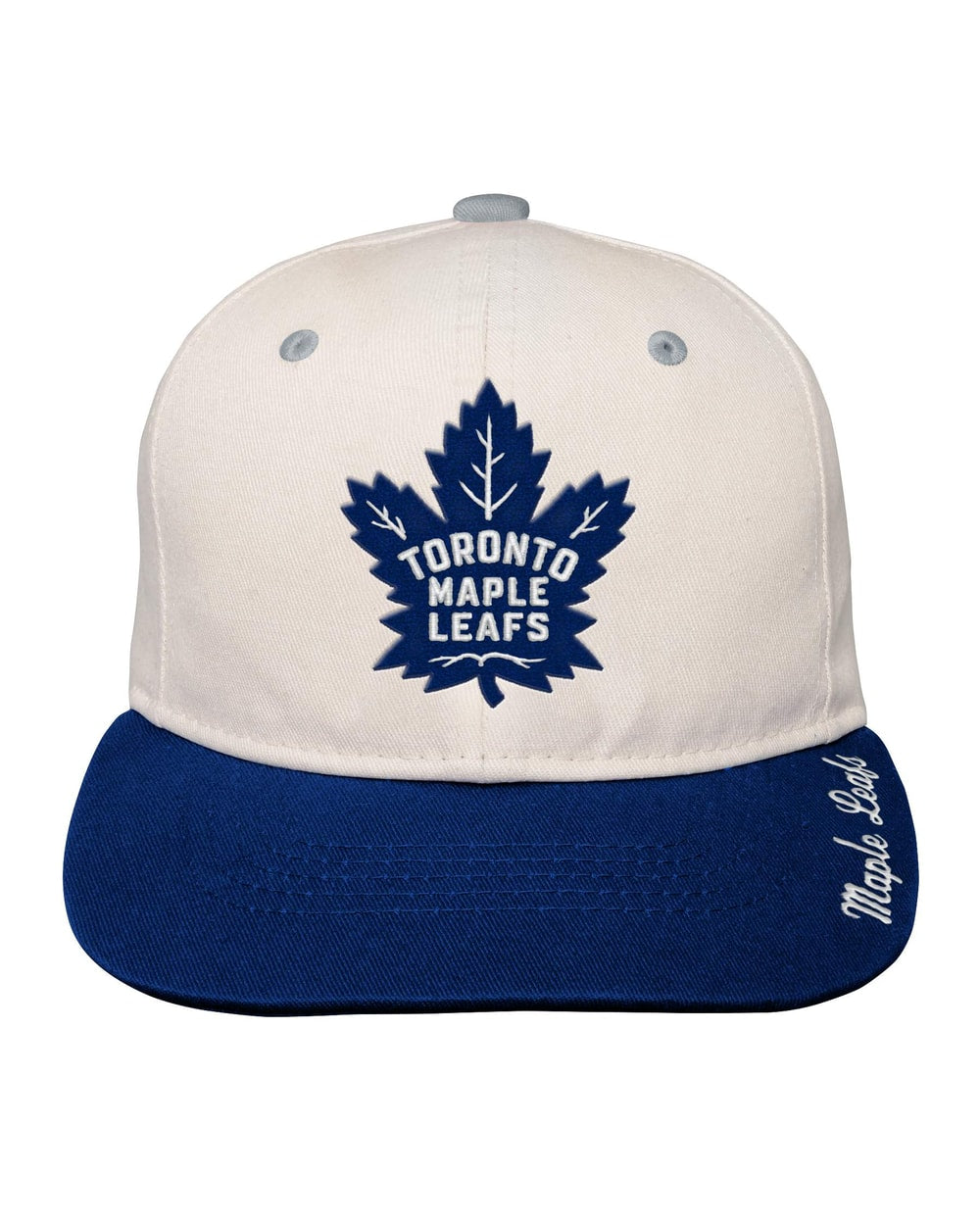 Youth Bone Crown Deadstock Flat Brim - Toronto Maple Leafs
