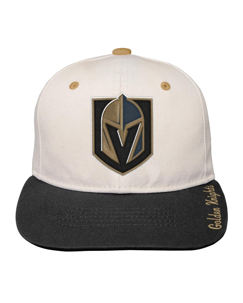 Youth Bone Crown Deadstock Flat Brim - Vegas Golden Knights