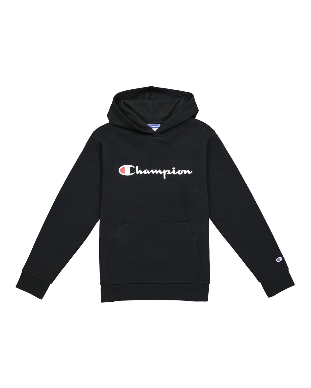 Champion Youth Classic Script Logo Powerblend Hoodie