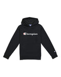 Champion Youth Classic Script Logo Powerblend Hoodie