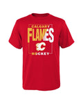 Youth Coin Toss Tee - Calgary Flames