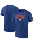Youth Edmonton Oilers Authentic Pro Core Primary T-Shirt