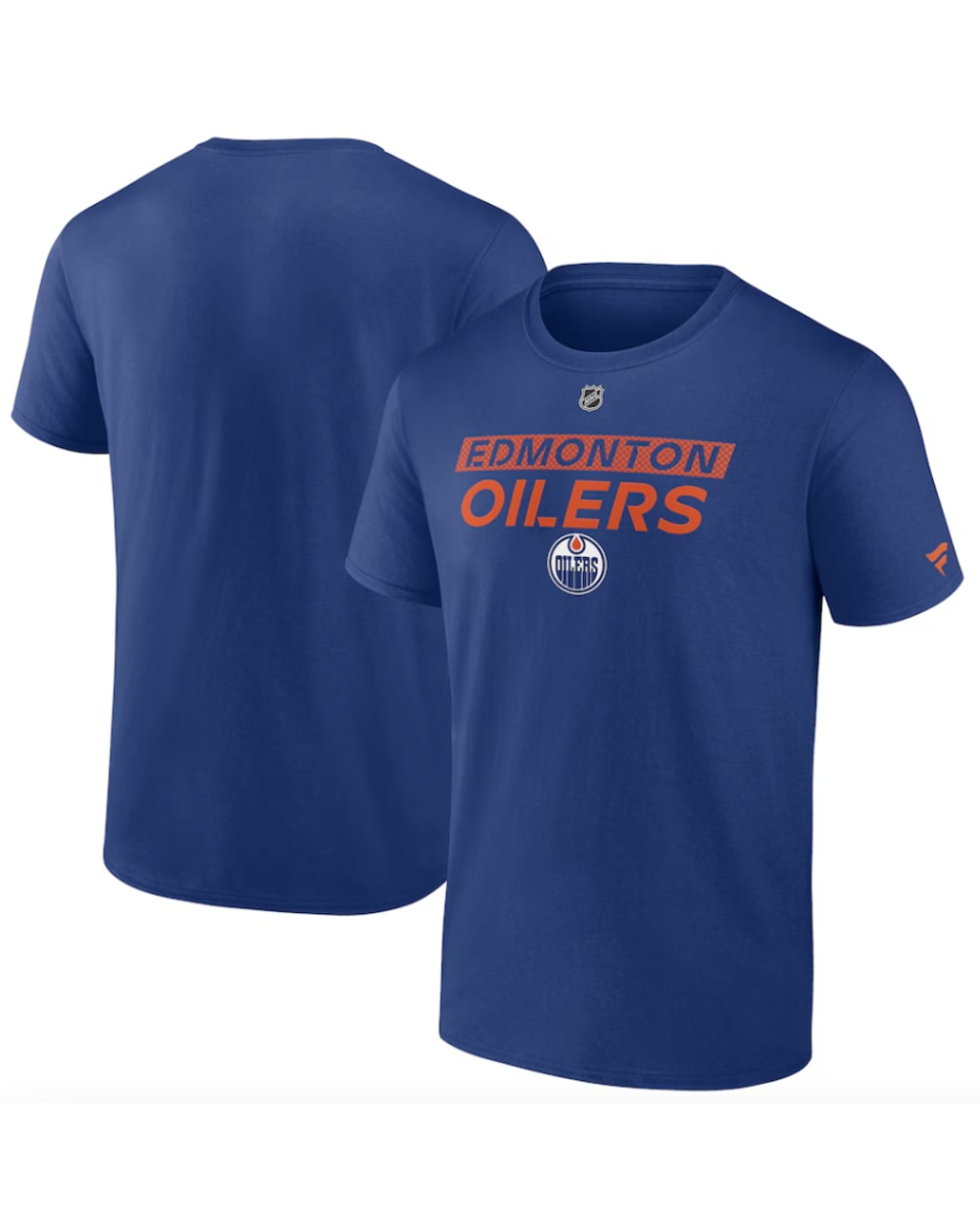 Youth Edmonton Oilers Authentic Pro Core Primary T-Shirt