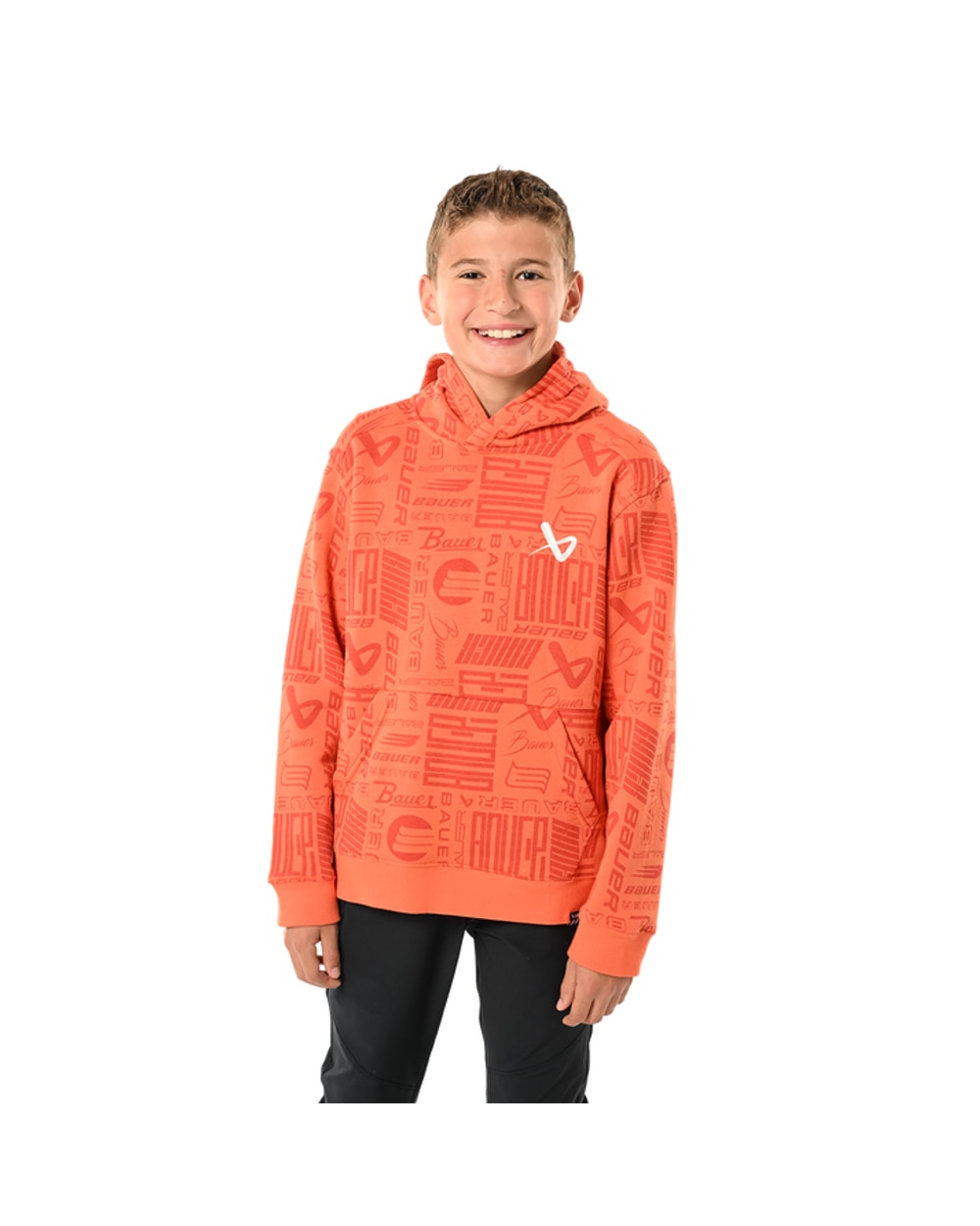 Youth Logo Repeat Hoodie