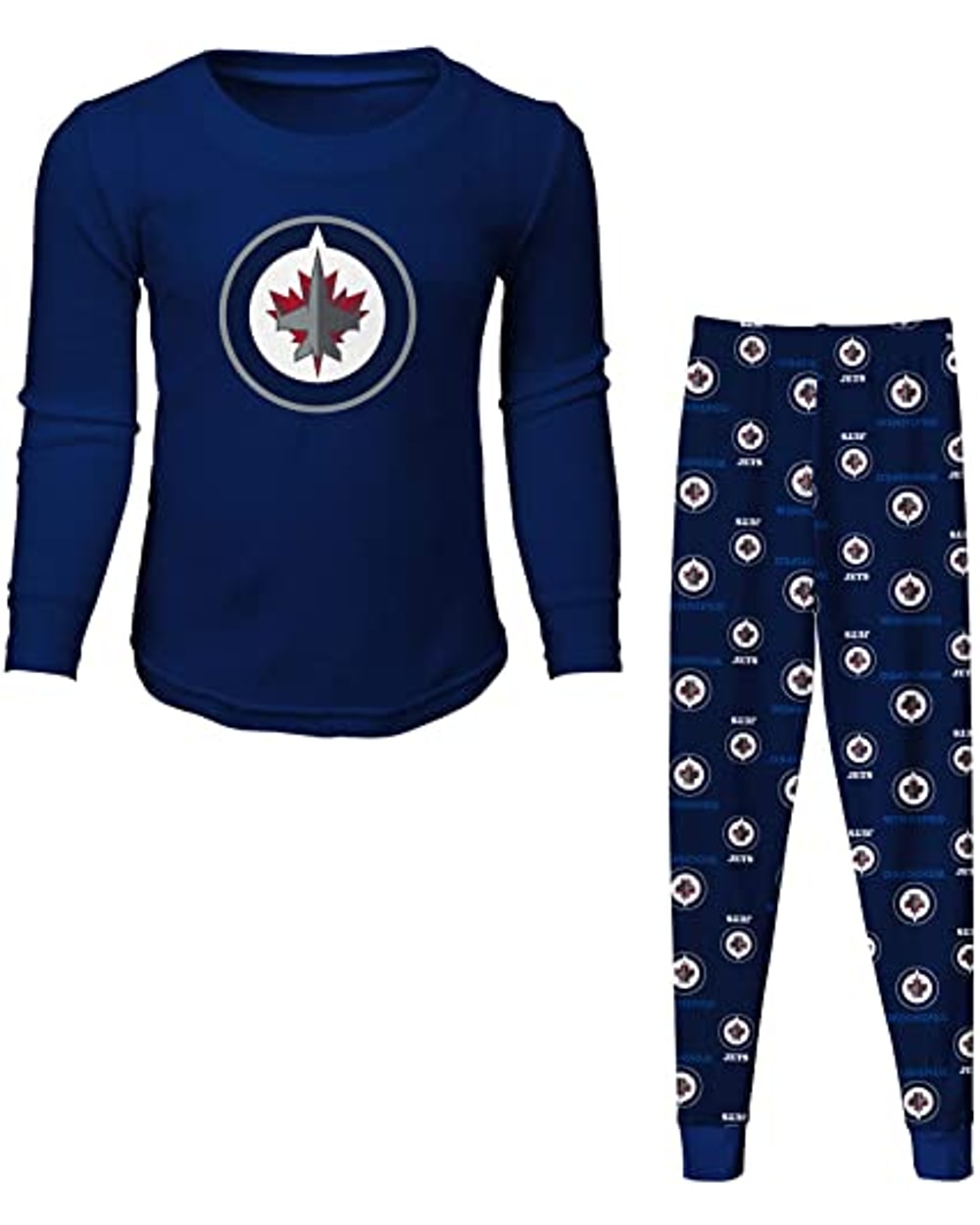 YOUTH LONG SLEEVE T-SHIRT & PANT PYJAMA SET NHL