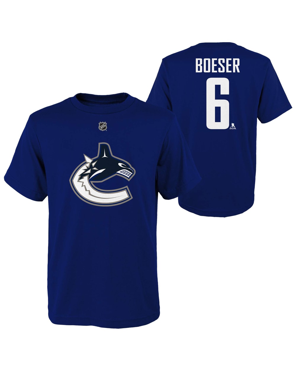 Youth Name and Number Tee Boeser
