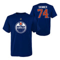 NHL Oilers Youth Name & Number T-Shirt - Skinner
