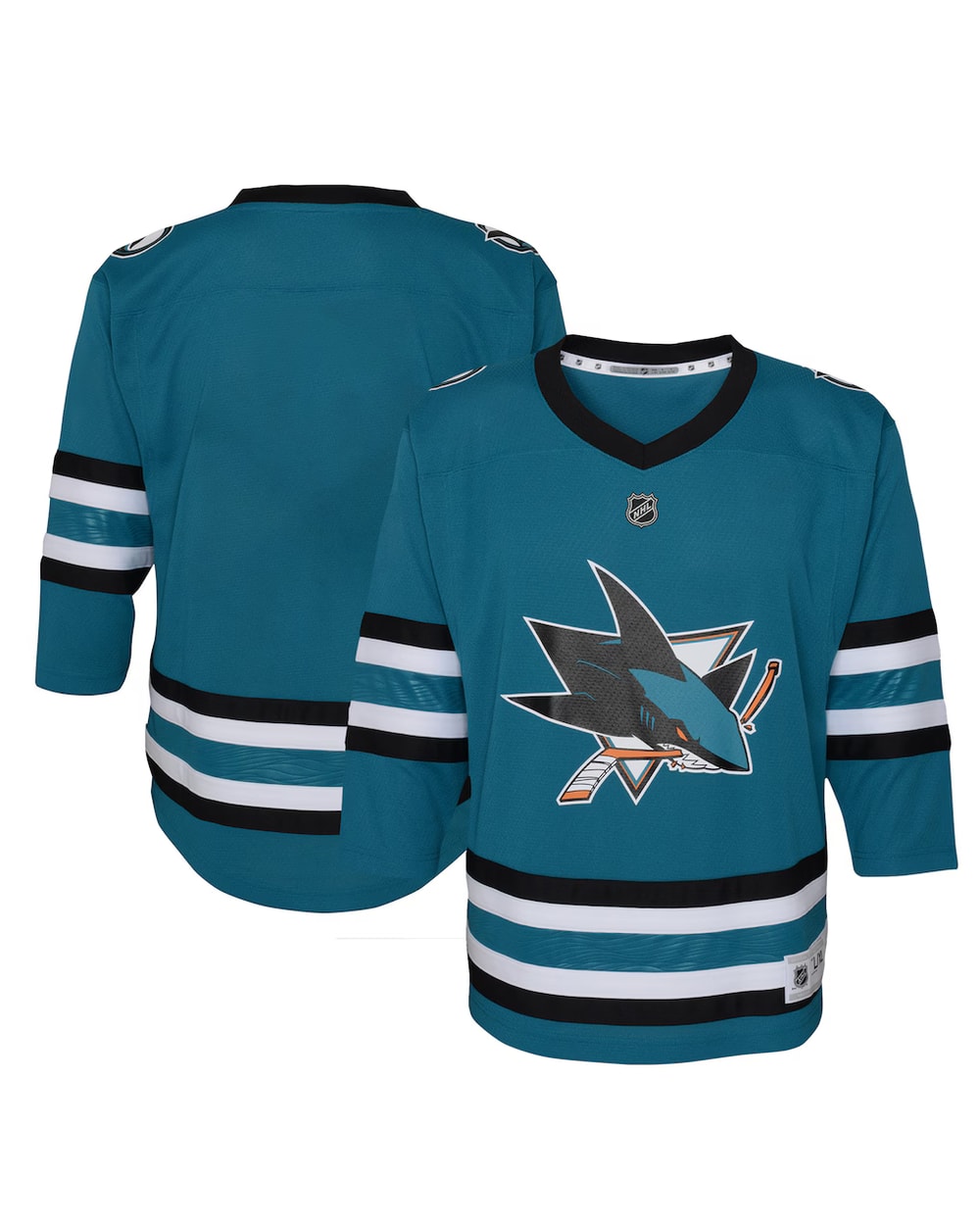 Youth Premier Jersey - San Jose Sharks - Blank