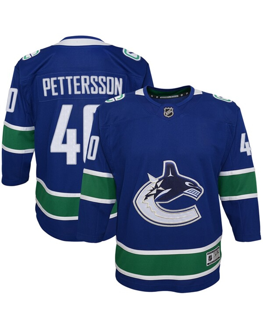 Outerstuff Youth Premier Jersey - Vancouver Canucks - Pettersson
