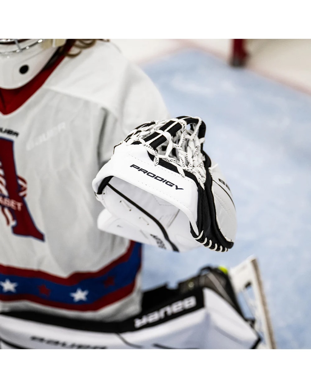 Bauer Youth Prodigy Goalie Catcher Glove - 2024