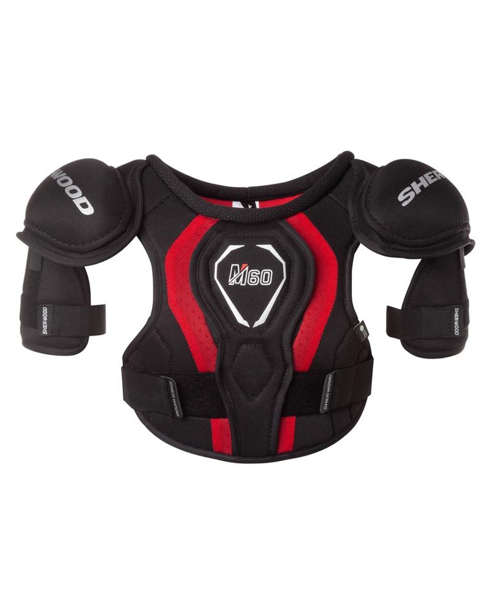 Sherwood Rekker M60 hockey shoulder pads - front